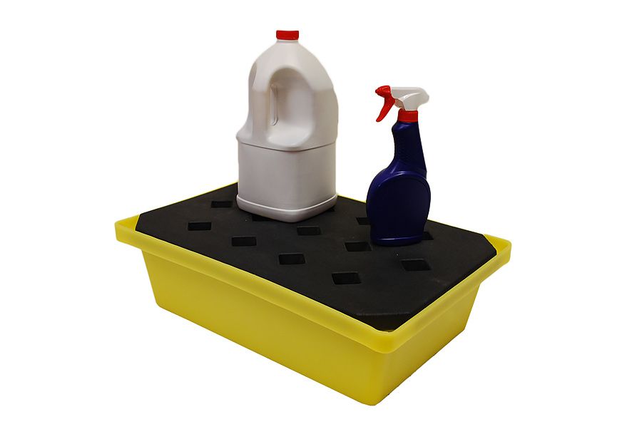 Economy Spill Tray Base and Grid - 170 x 595 x 395 mm  H x L x W 