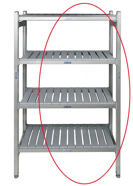 Eko Fit Express Aluminium 4 Tier Extension Bay