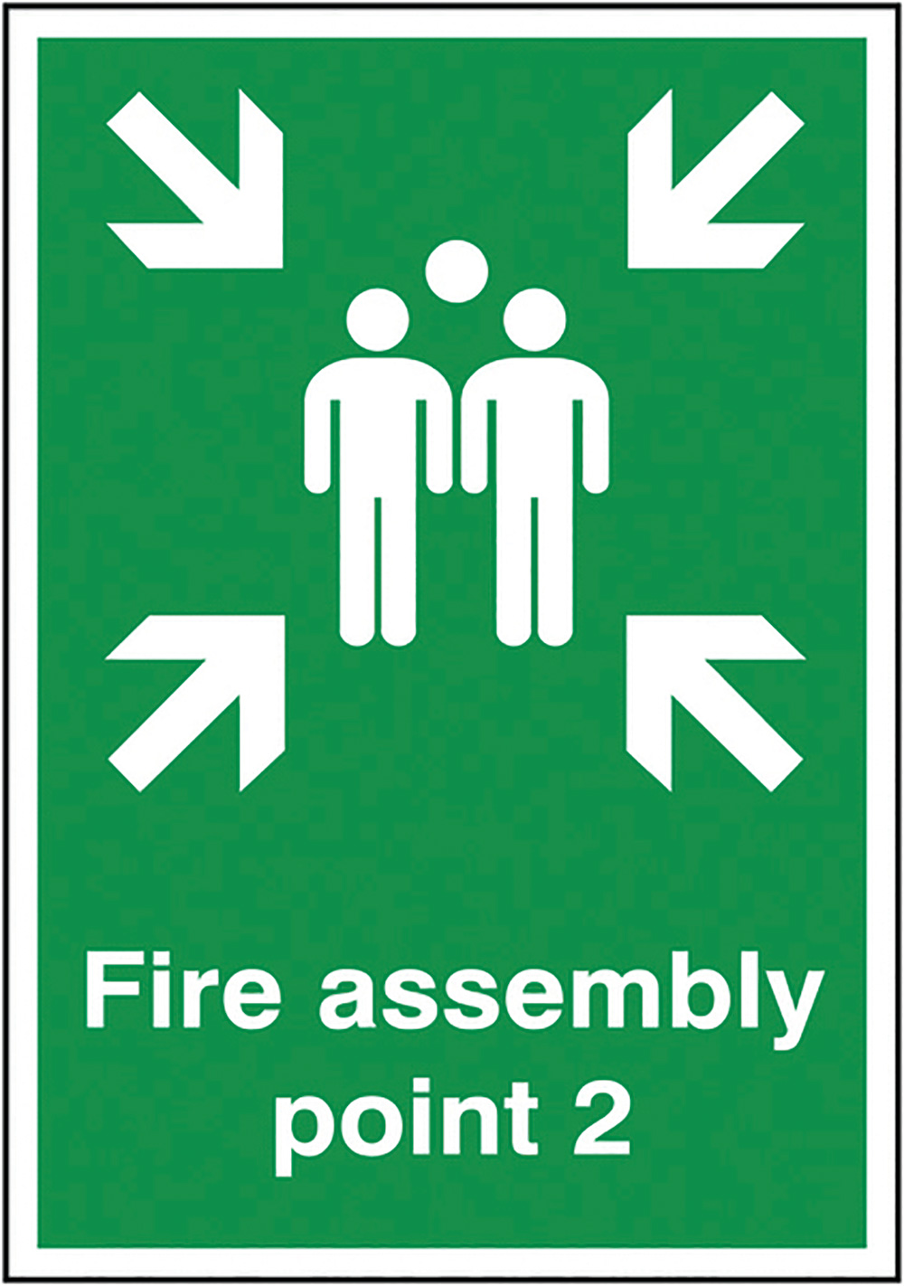 Fire Assembly Point 2 Safety Sign