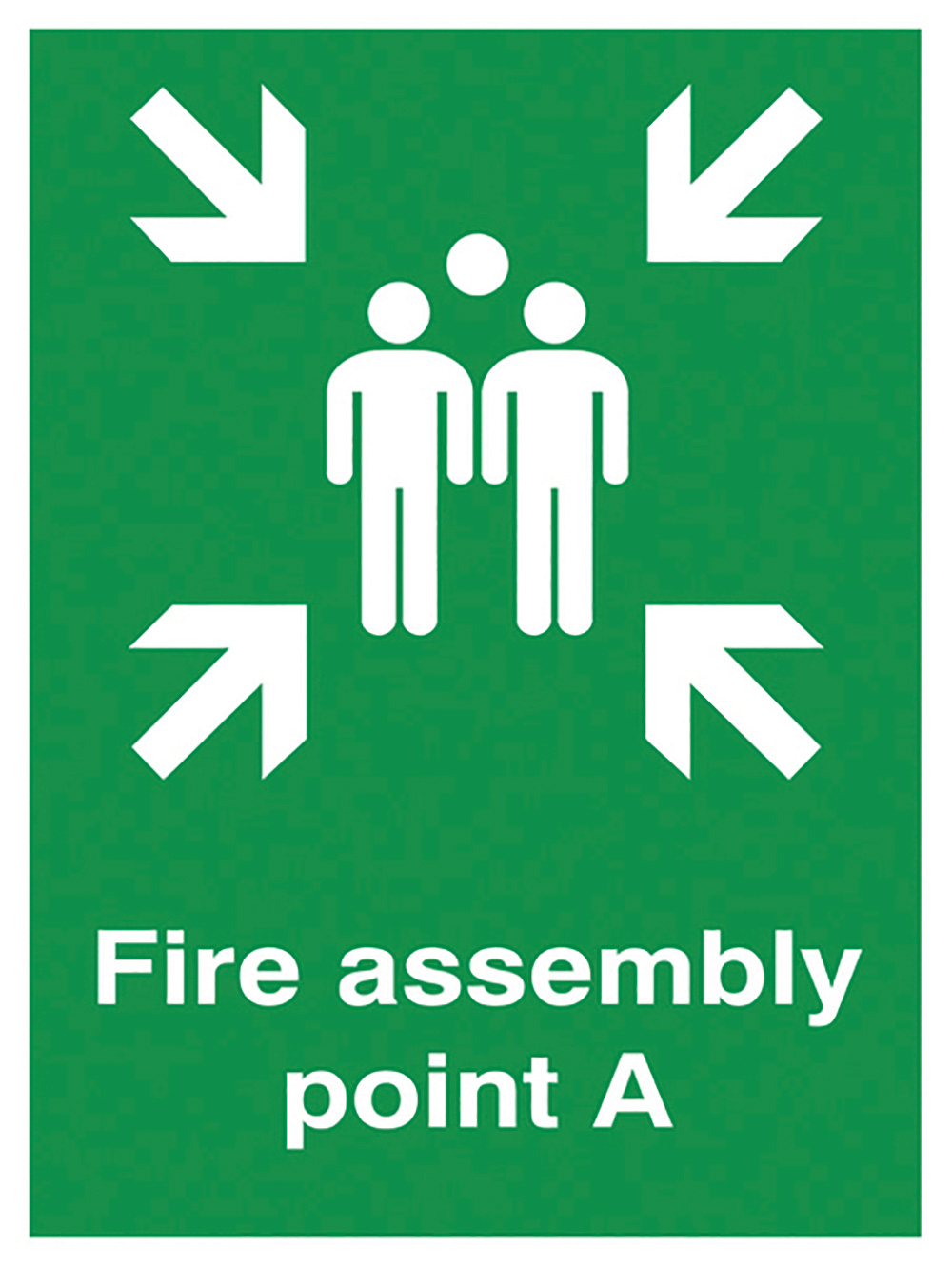 Fire Assembly Point A  400x300mm Aluminium Safety Sign
