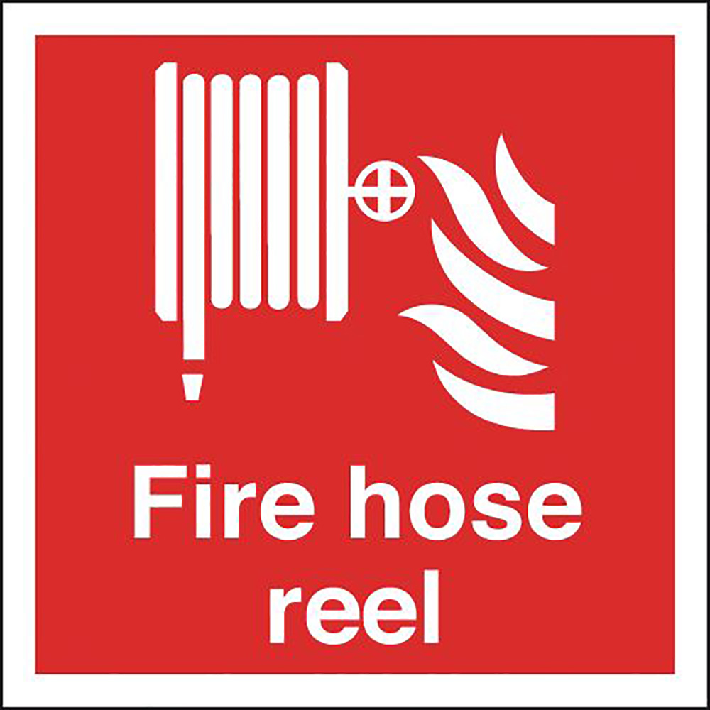 Fire Hose Reel Sign 200x200mm