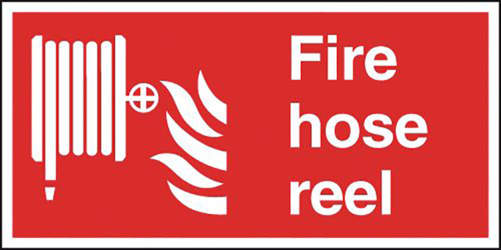 Fire Hose Reel Sign 200x400mm