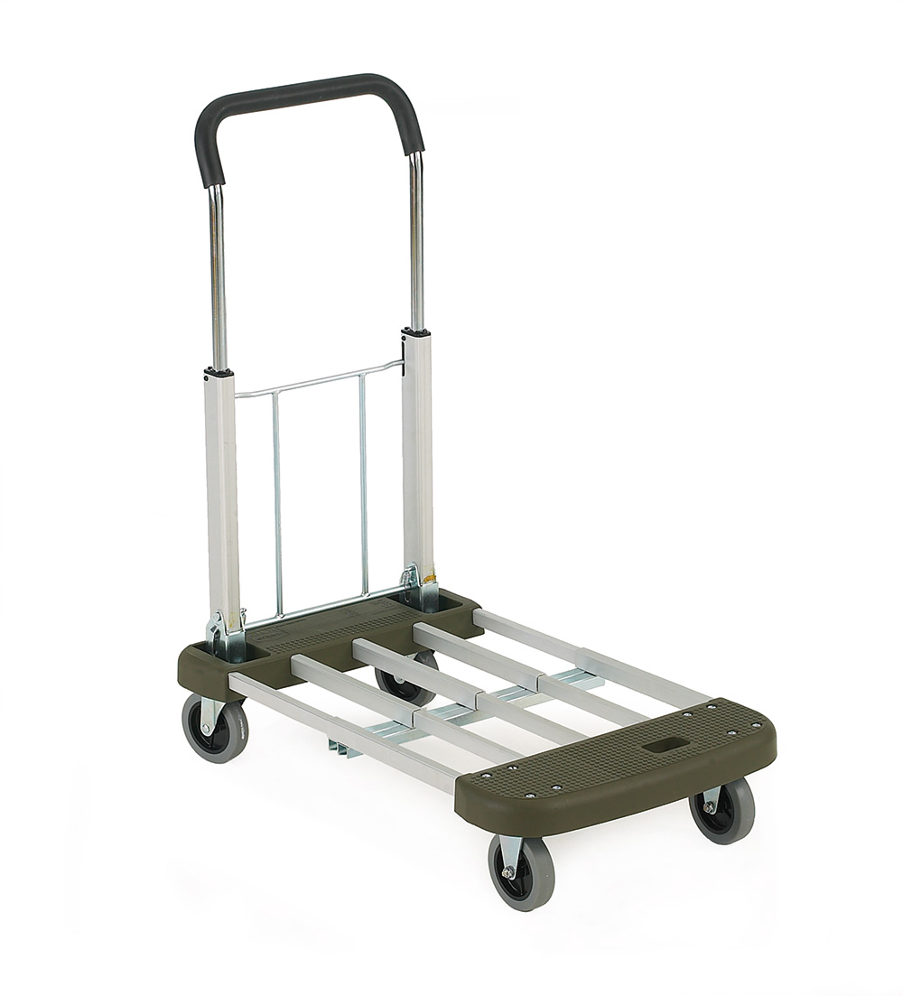 Multi Position Foldaway Trolley with Moulded Ends