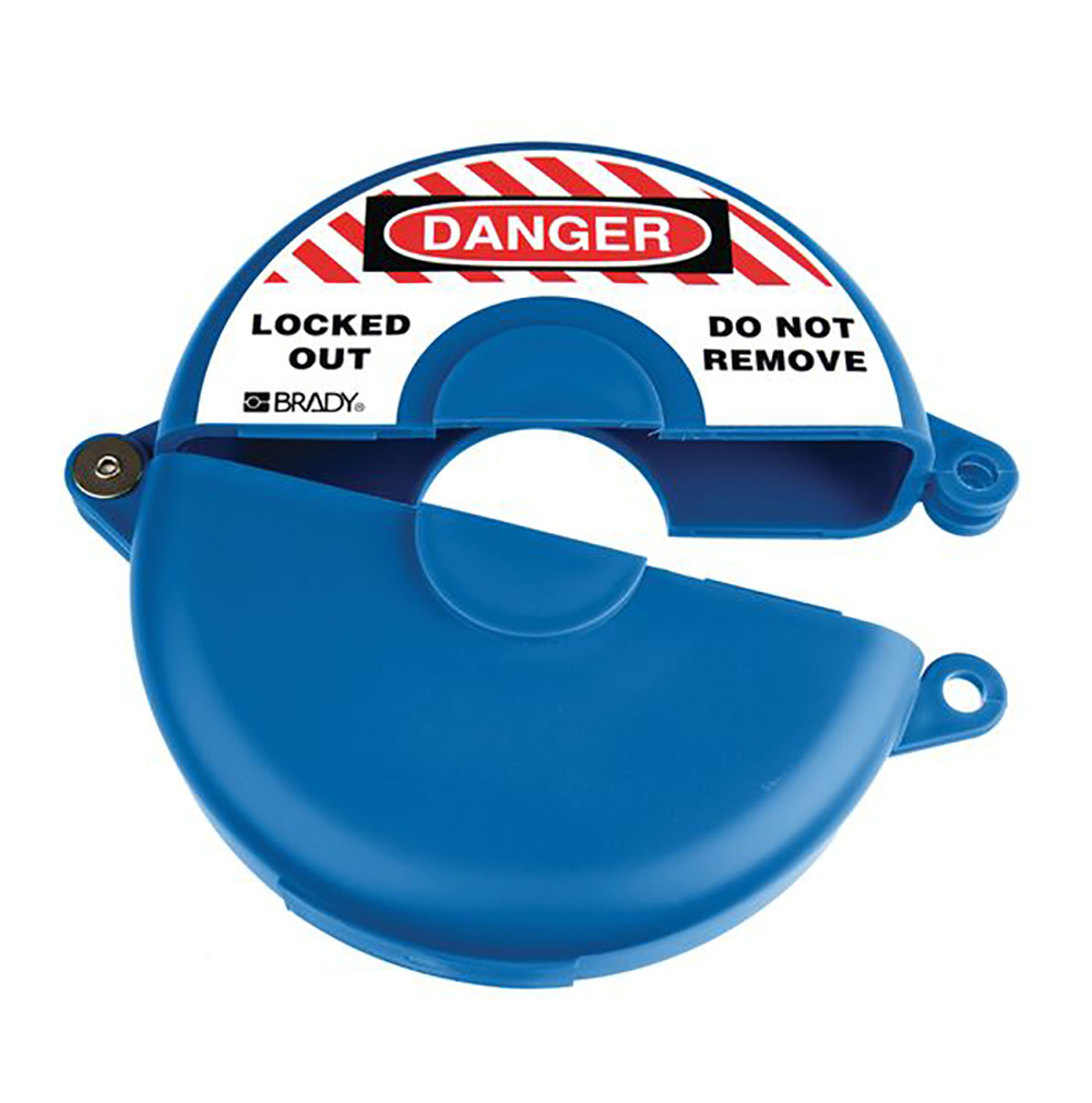 Gate Valve Lockout - 254 to 330mm - Blue   Lockout/Tagout