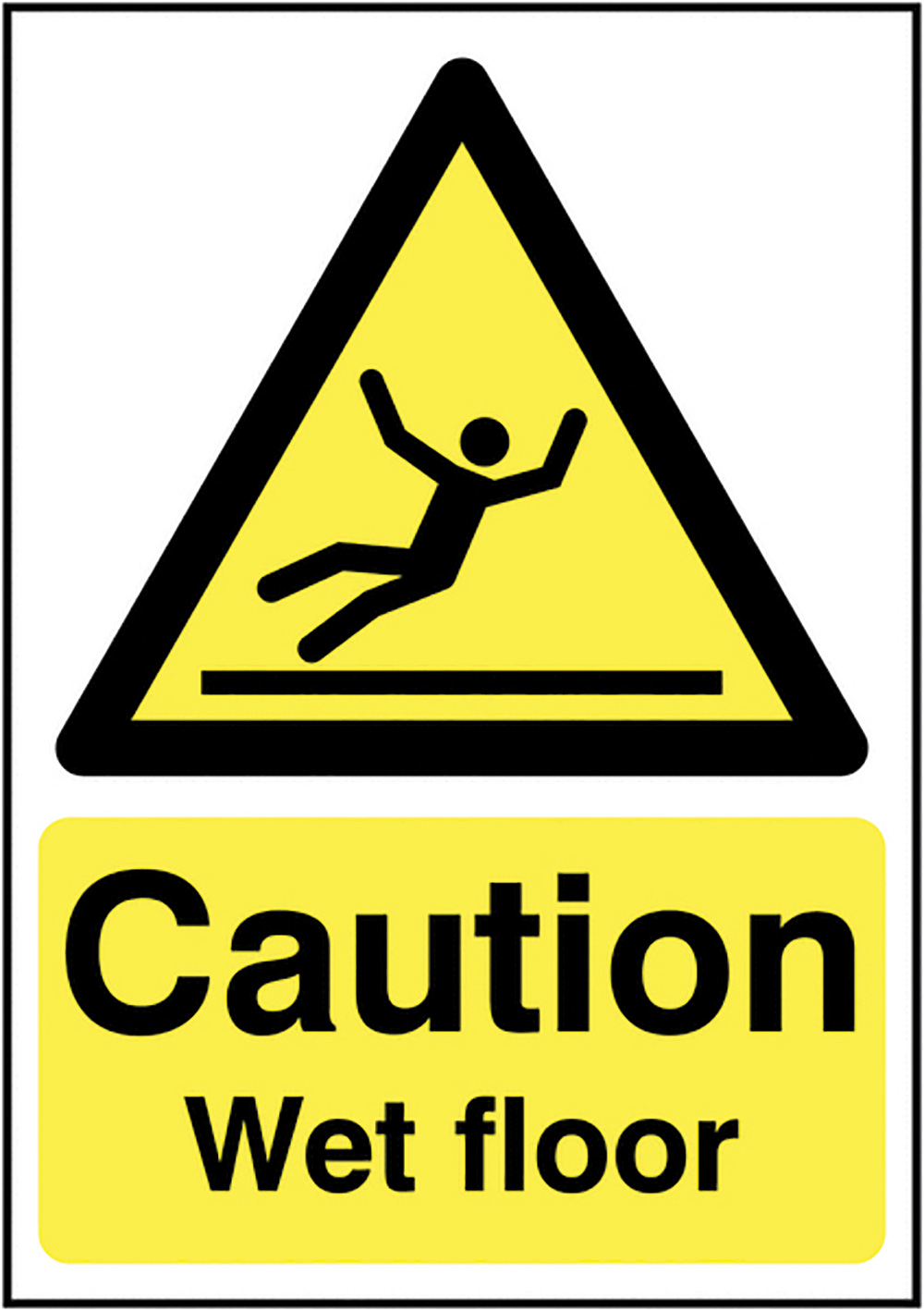 Caution Wet Floor Safety Sign