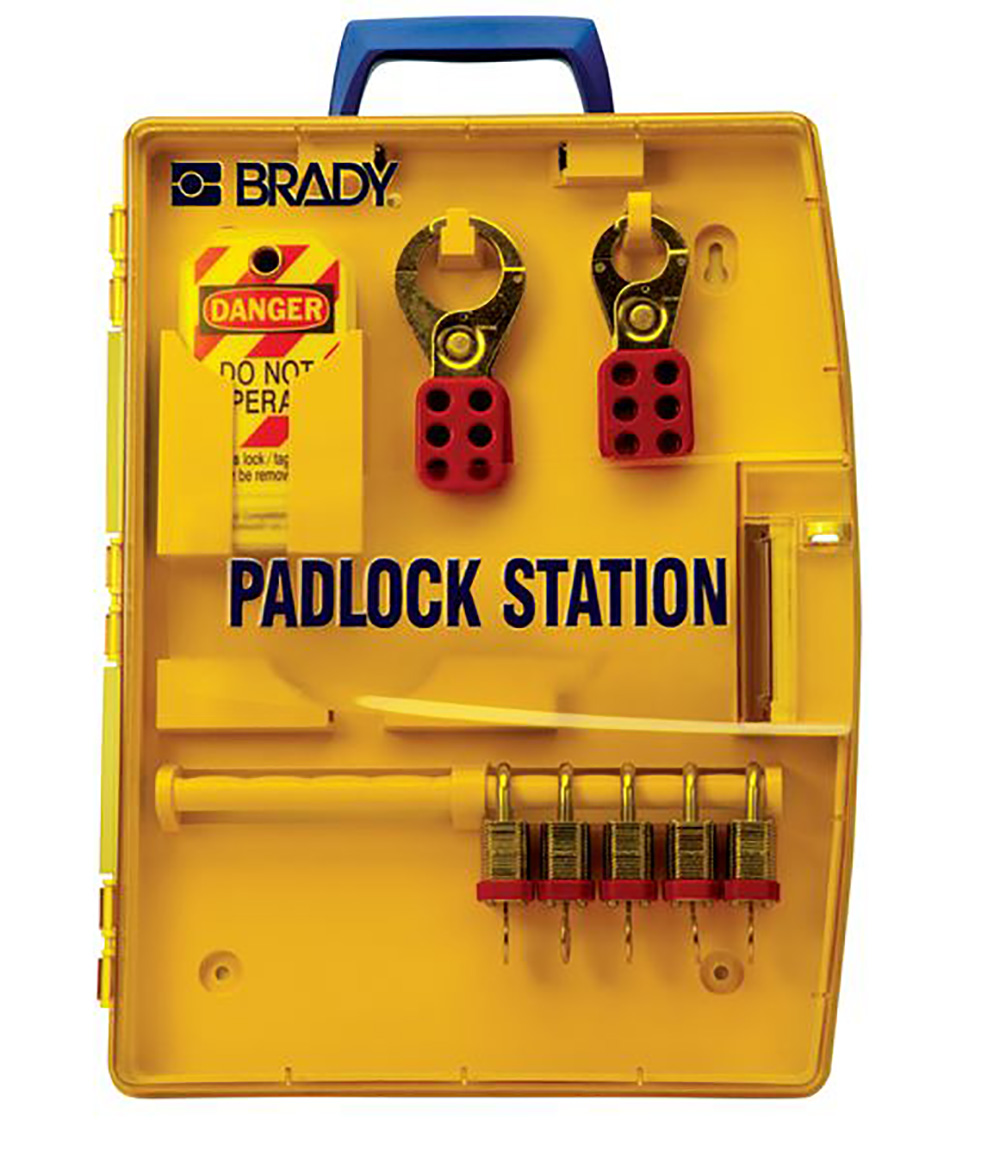 Portable Padlock Station