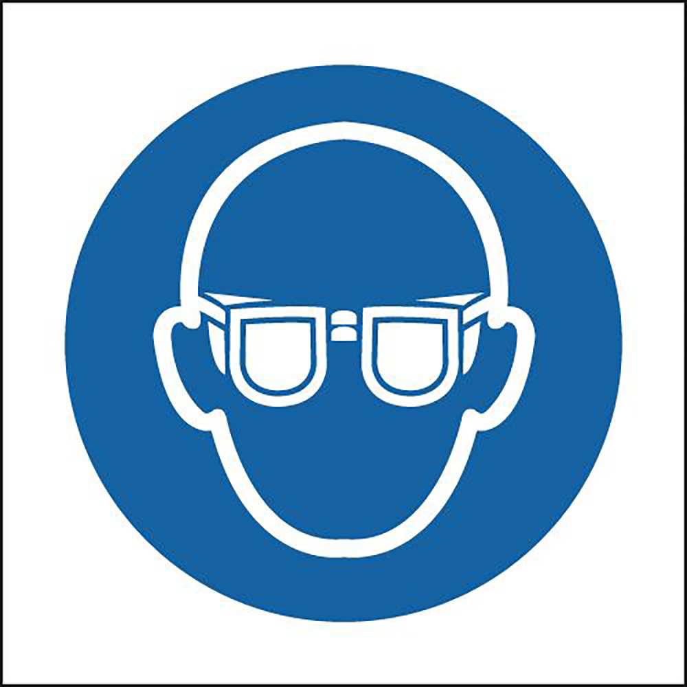 Eye Protection Symbol Safety Sign