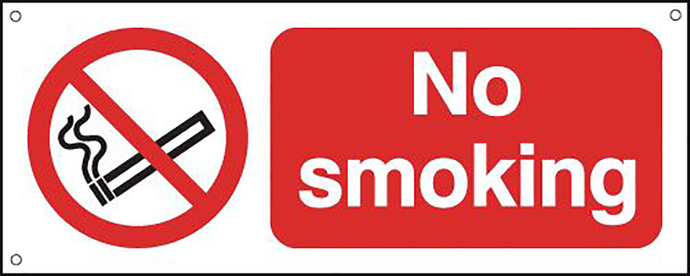 No Parking 300x500mm 0.9mm Aluminium Safety Sign