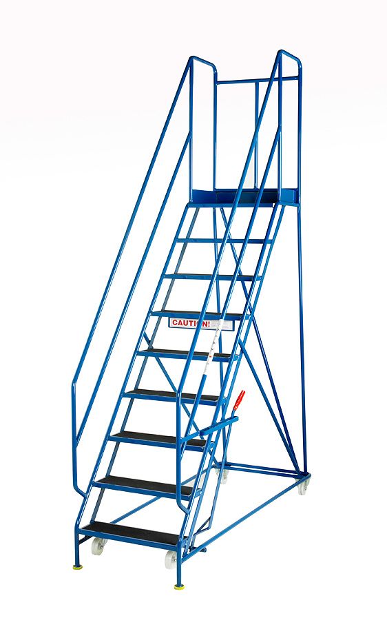 Steptek Mobile Steps with Handlock Anchorage - Tread Width 610mm