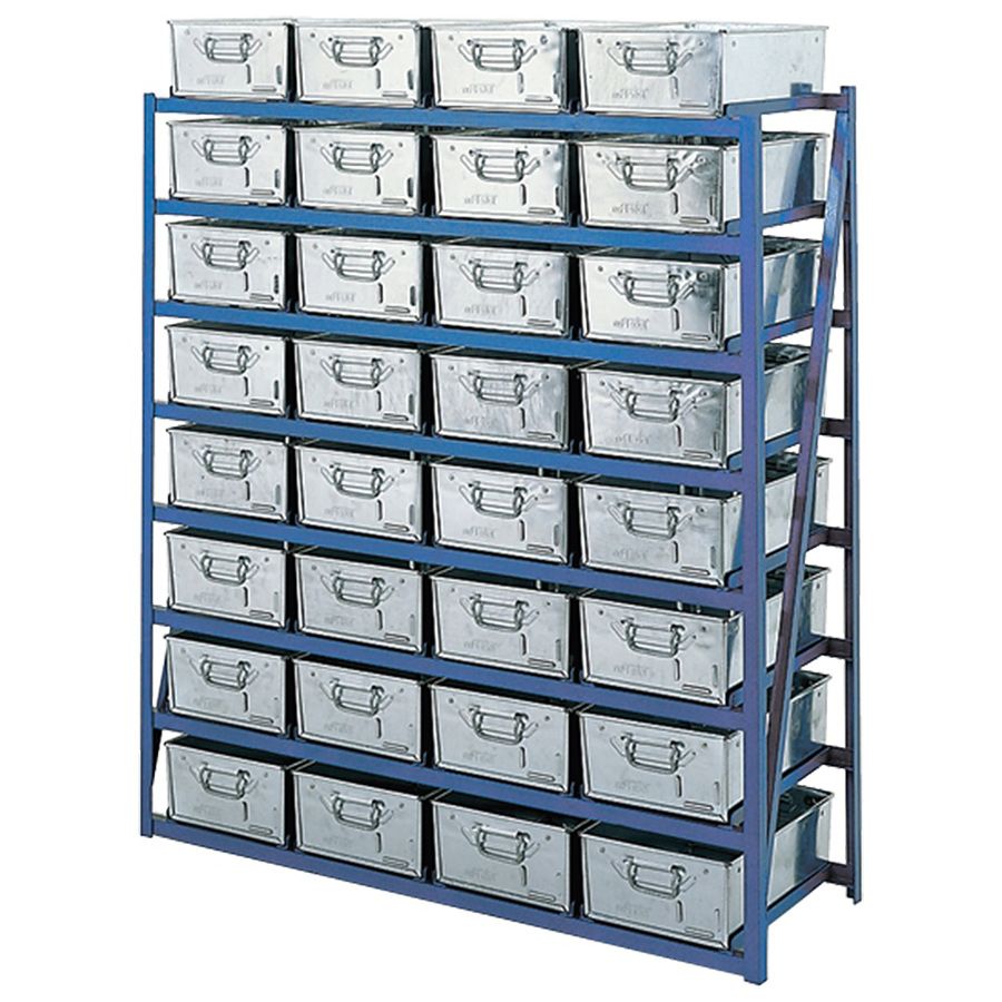 Tote Pans Racks - Stacking - Horizontal
