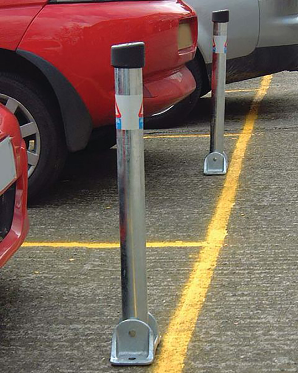 Hinged TOPLOK Parking Posts Galvanised