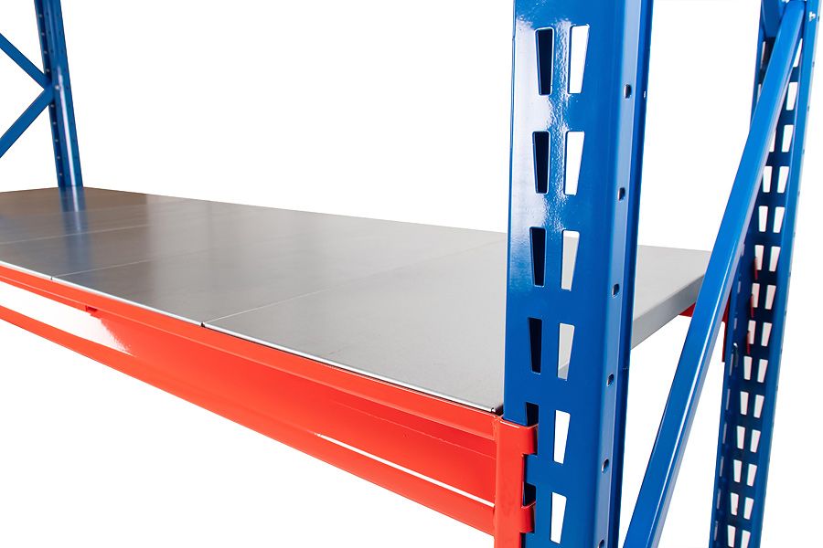 Longspan Racking Extra Levels - Solid Steel