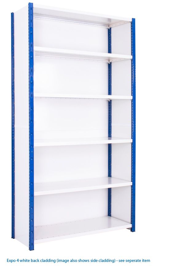 X4 System - Solid Back Cladding - White