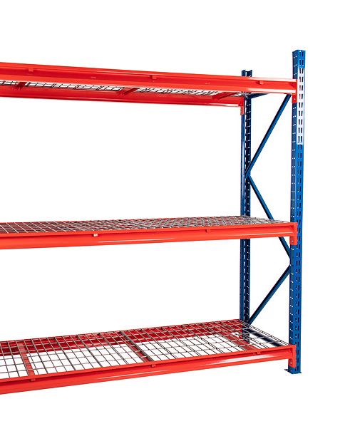 Longspan Racking - Wire Mesh Decks - Extension Kit