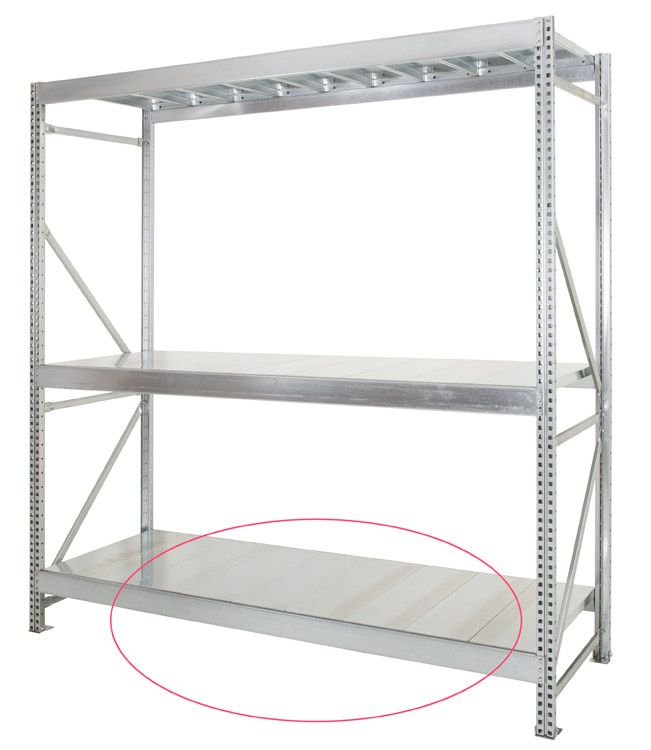Galvanised Decking Shelf only