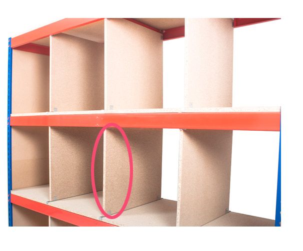 Rivet Divider System - Extra Divider - 610mm Deep