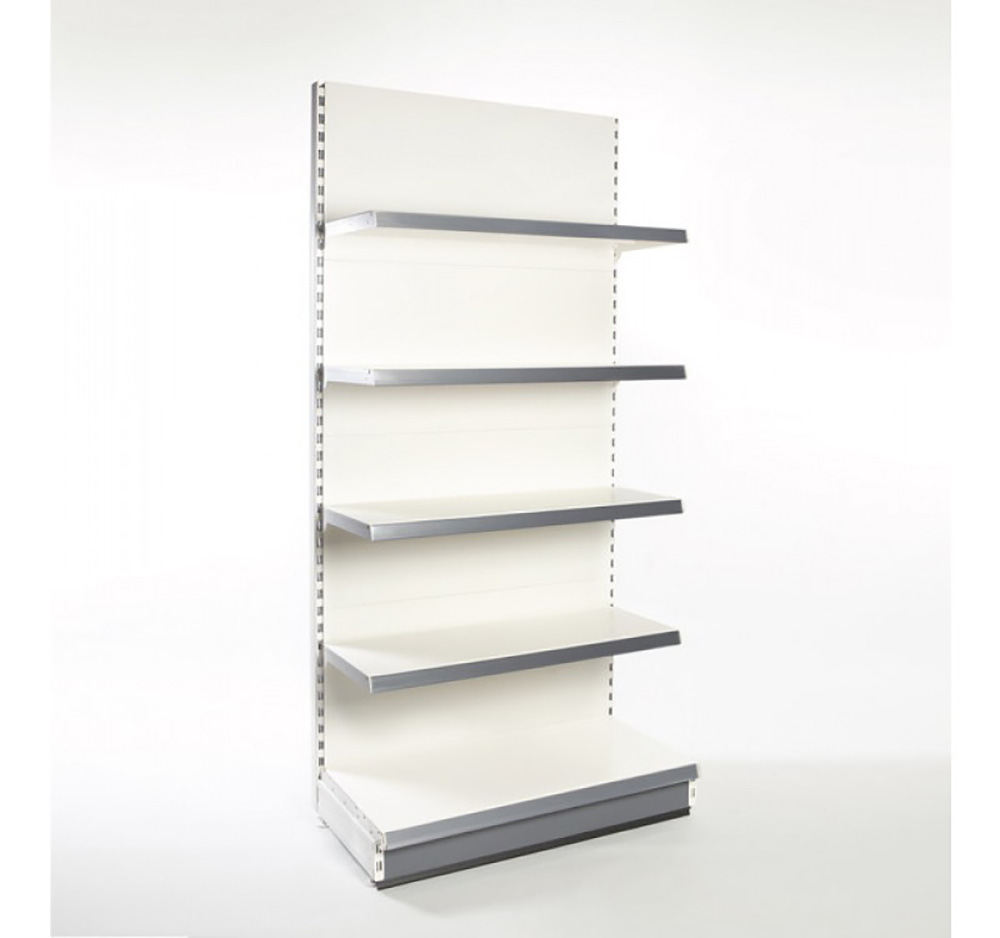 2 2m High Retail Shelving Wall Bay With Shelves Retail Equipment