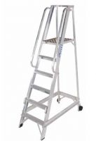 Traditional Fixed Aluminium Warehouse Steps