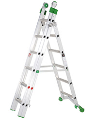 Heavy-Duty Aluminium Combination Ladder  1300 