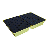 104 Litre Capacity Spill Tray Base and Grid - 185x1195x795mm  HxLxW 