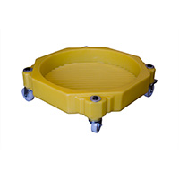 4 Wheel Drum Dolly 205 Litre Drum 30 Litre Bund