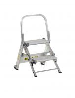 Easy Slope Aluminium Folding Leader Steps