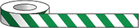 50mm x 33m Green and White Tape   Self-Adhesive Tape