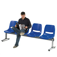 Beam Benches - 4 Seater - Seat Height  450mm
