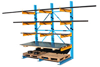 Cantilever Racking - Starter Bay - 15X500Mm Arms - 3 Uprights