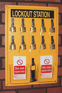 Lockout Station - Board Only 535 x 355mm   Lockout