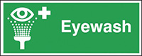 Eyewash Sign 100x250mm