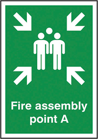 Fire Assembly Point A Safety Sign
