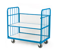 3-Way Convertible Trolley - Nylon or Cushion Wheels