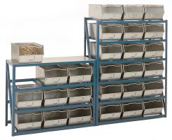 Steel Bins and racks - Counter