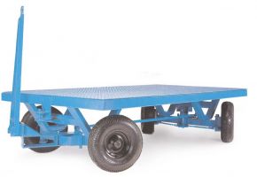 4 Wheel Ackerman Trailer - 3000Kg - Steel - Rubber Tyres