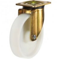 HD Steel Swivel Castor - 125mm - Nylon