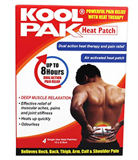 Heat Patch 13 X 9.5 Cm - Pk 4 Qty 24