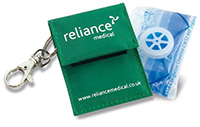 Resuscitation Shield In Key Fob
