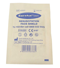 Resuscitation Face Shields Pk 5