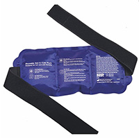 Reusable Hot   Cold Pack With Elasticated Strap   Holster Pk 18