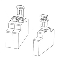 Miniature Circuit Breaker Lockout - Pin in standard PIS