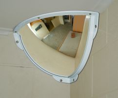 Polycarbonate     Anti-Ligature Mirror
