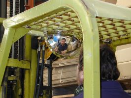 Fork Lift Rear View Mirror