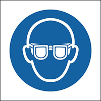 Eye Protection Symbol Safety Sign