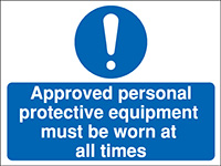 Approved personal Construction Sign - Rigid