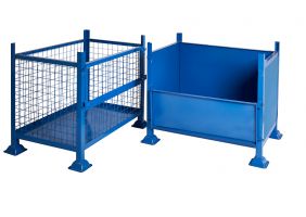Half-Drop Side Pallets - Steel Sides   Easy Access Drop Sided Pallet