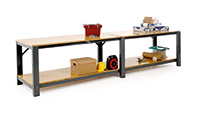 Heavy Duty Modular Workbenches and Extension Units
