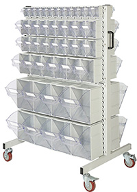 Rhino Tilt Bin System Includes 930 x 1425 Louvre Trolley