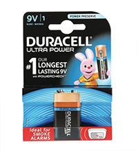 Duracell Ultra M3 Battery Size PP3 9V   PP3 9v