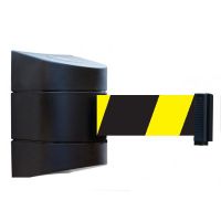 Wall mount Tensabarrier - 2.3m Black Cassette